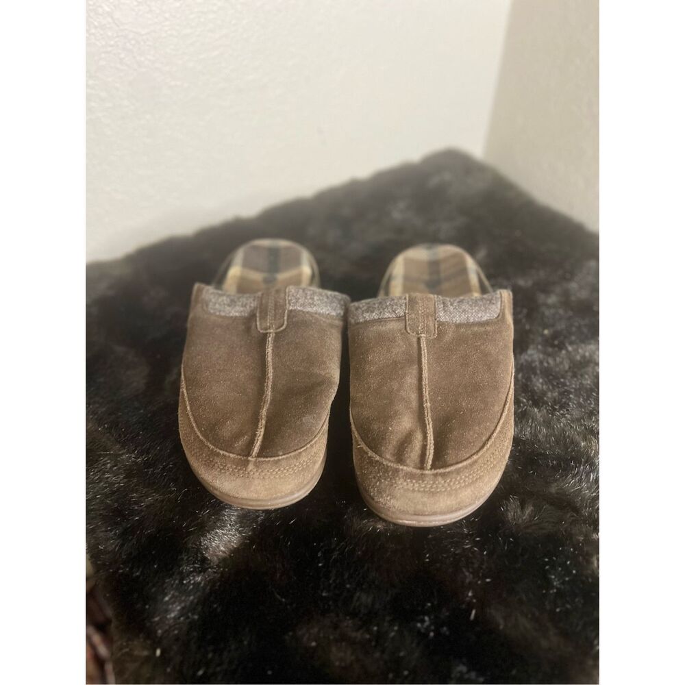 Men’s ACORN Suede Moccasin Slipper Shoes 12